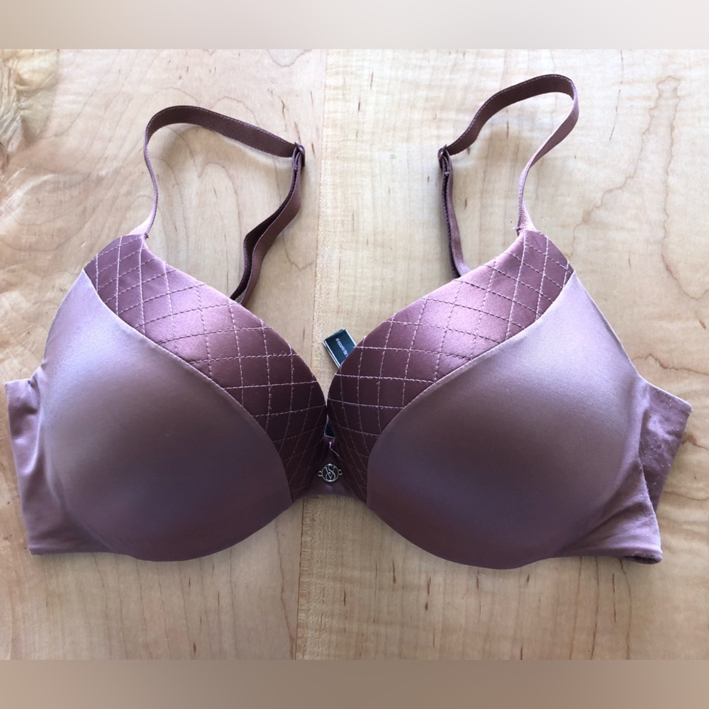 So Obsessed by Victoria’s Secret padded push-up. Dusty rose. 34D